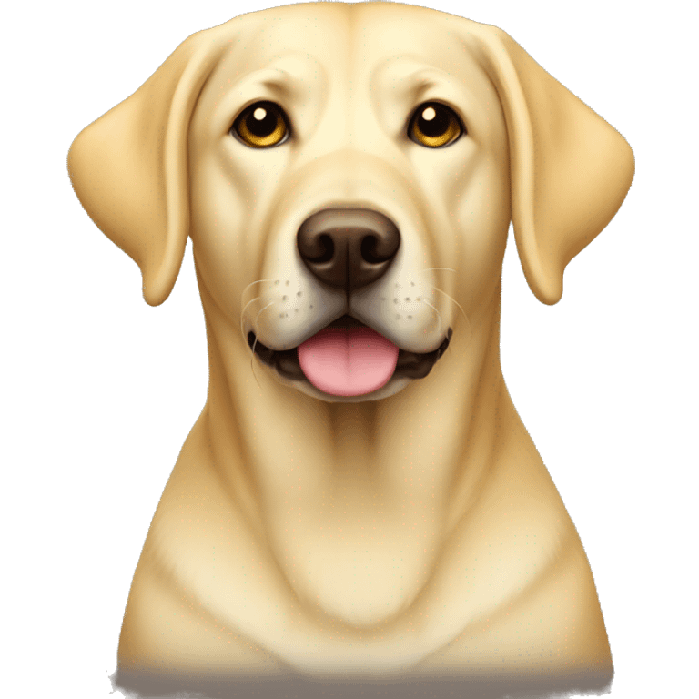 yellow lab emoji