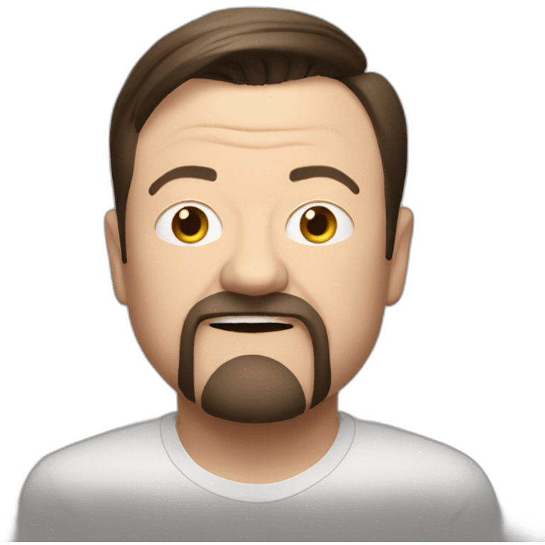 Ricky Gervais emoji