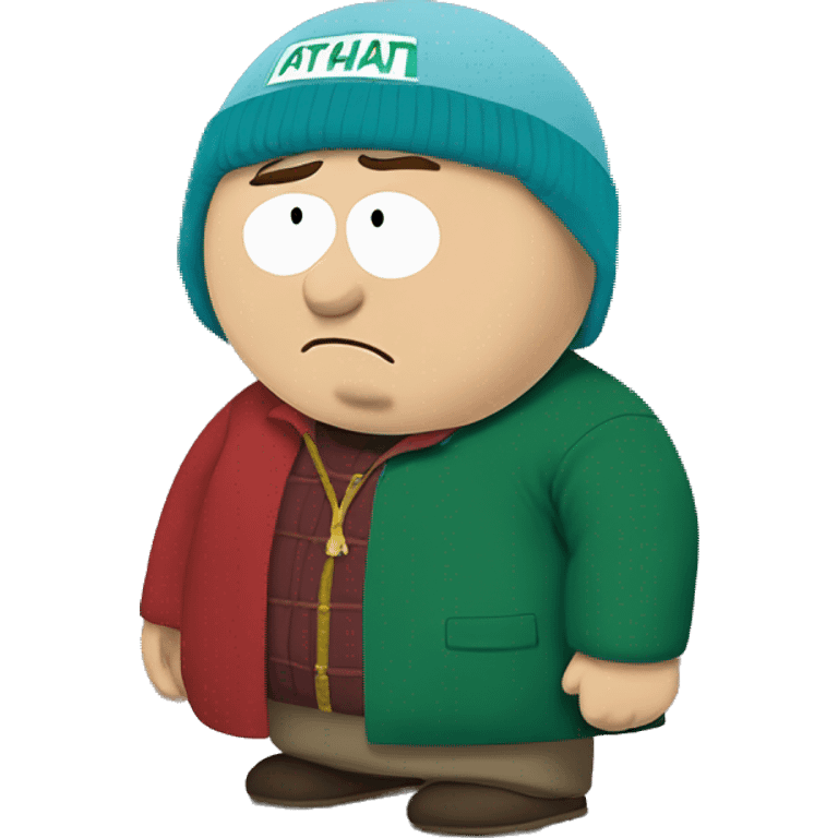 eric cartman from south park saying whateva whateva  emoji