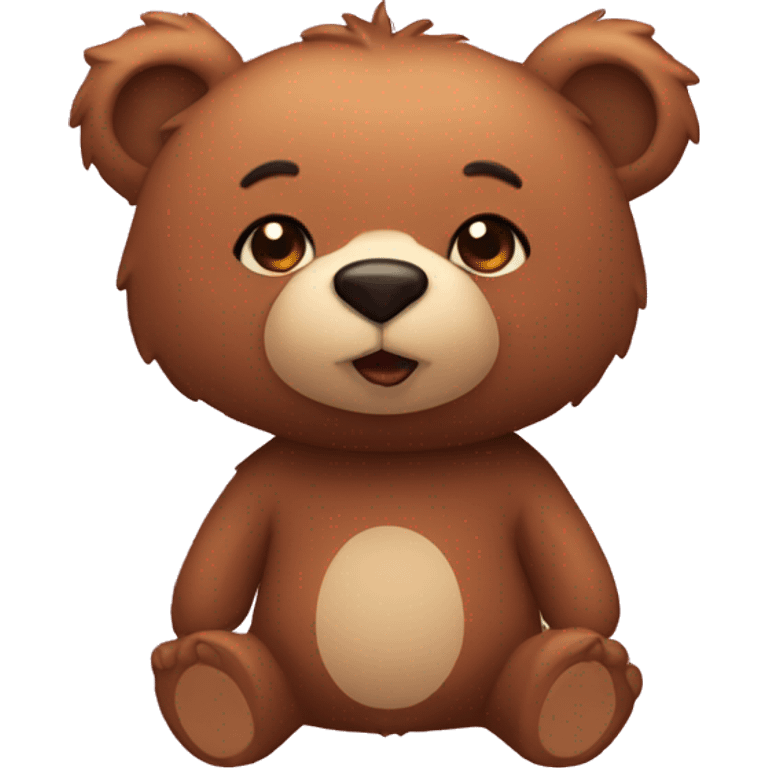 Bear coquette  emoji