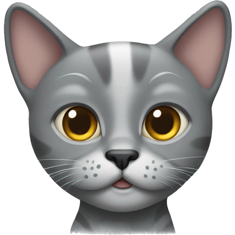 gray fold cat emoji