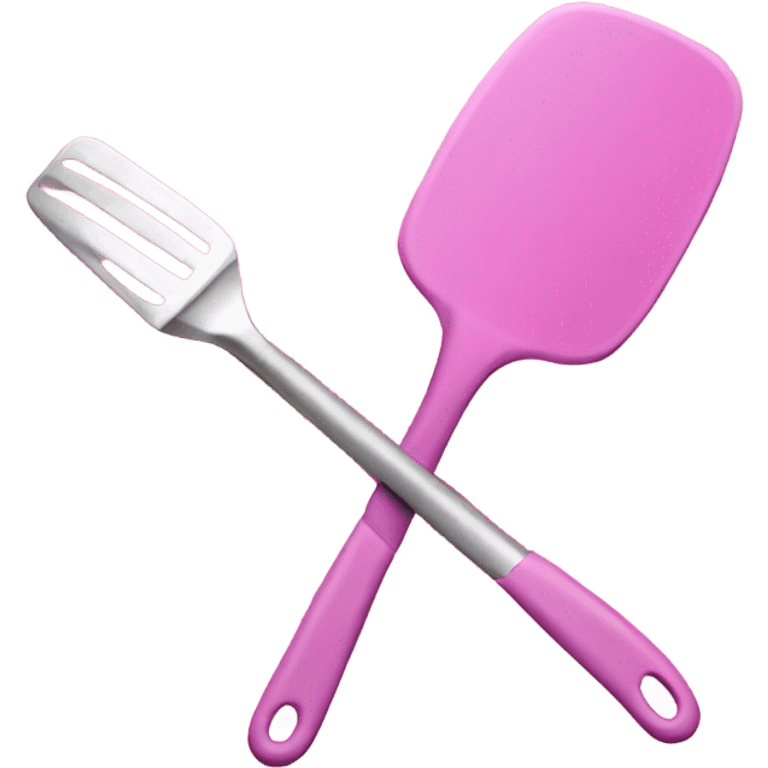 Pink spatula  emoji