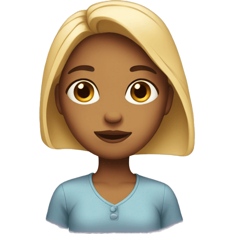 a girl emoji