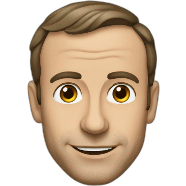 Macron enceint emoji