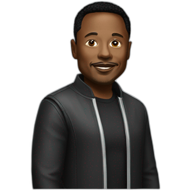 black-elon-musk emoji