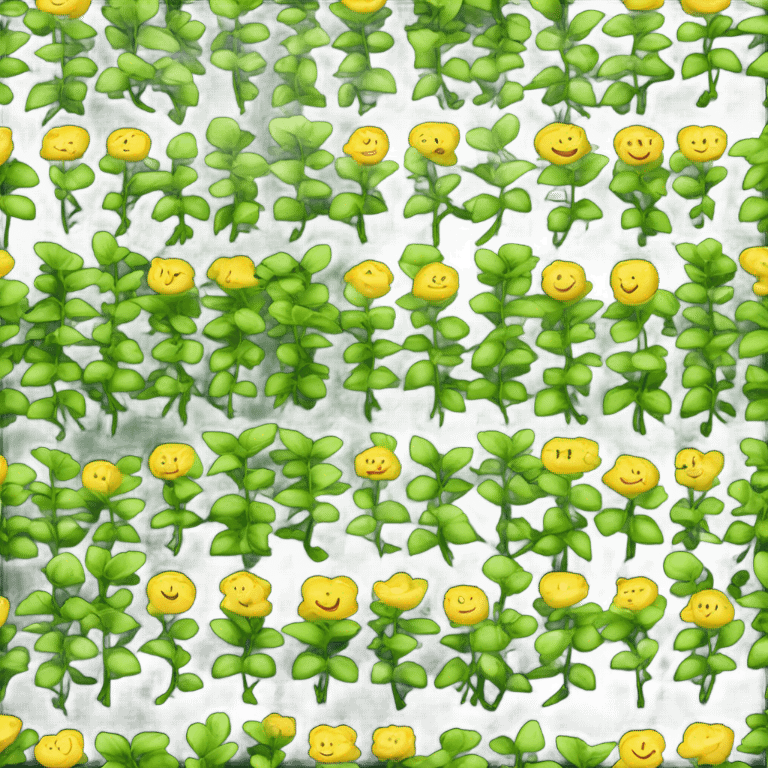 Soybean crop emoji