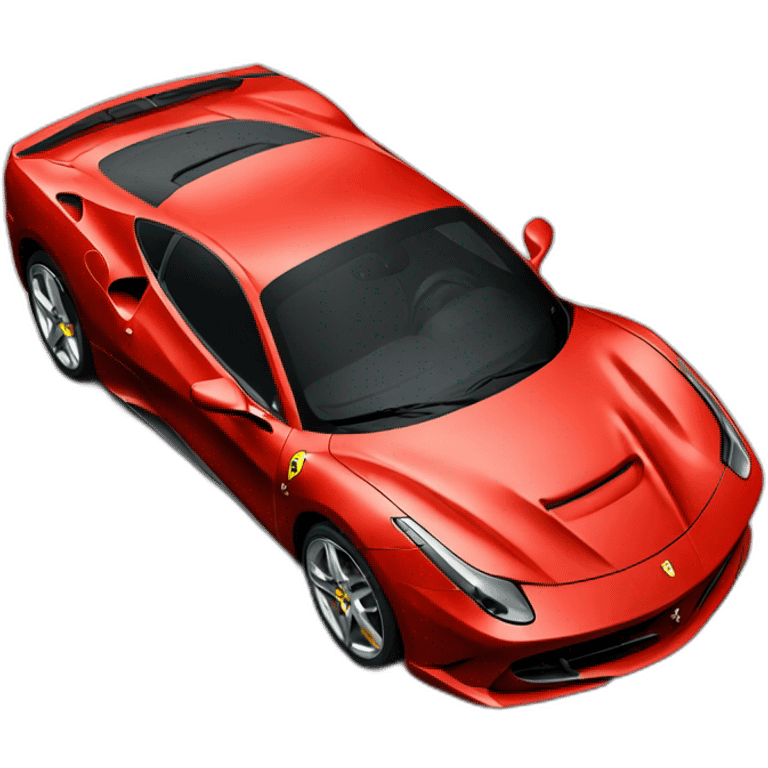 red ferrari emoji