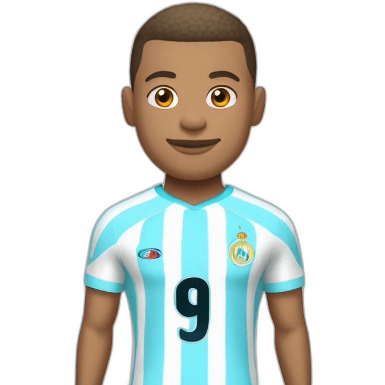 Mbappé avec le maillot de l’OM emoji