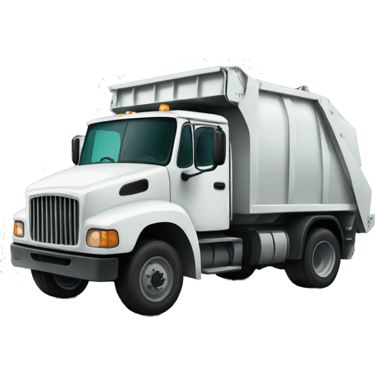 Garbage truck emoji