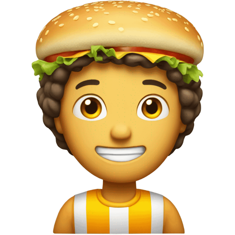 please burger cheese emoji