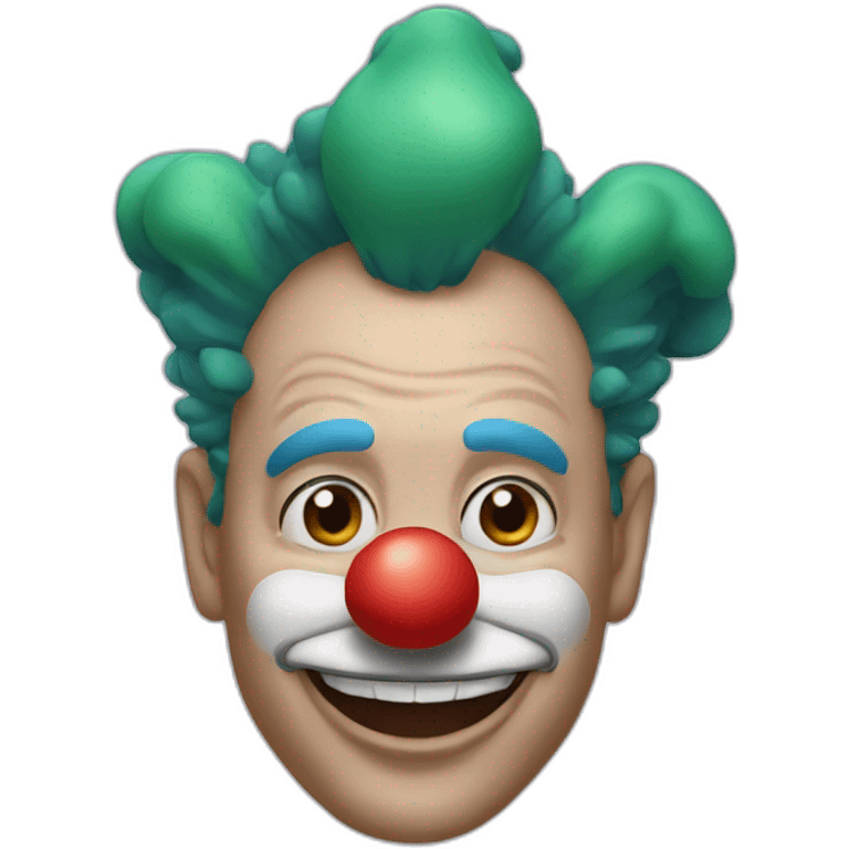 Clown giga chad emoji