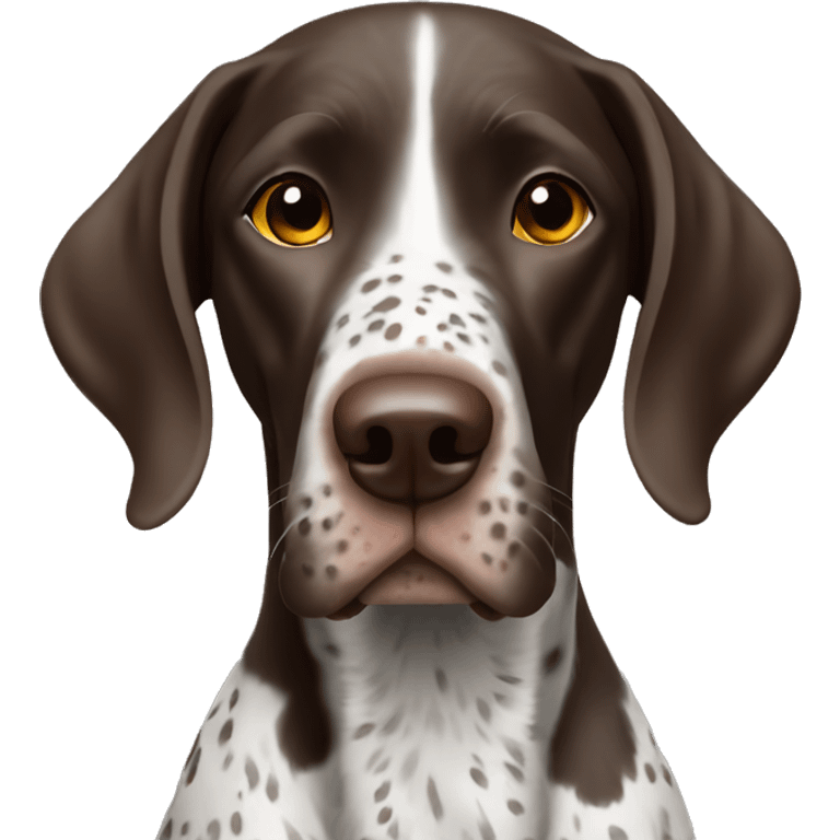 German shorthair pointer emoji