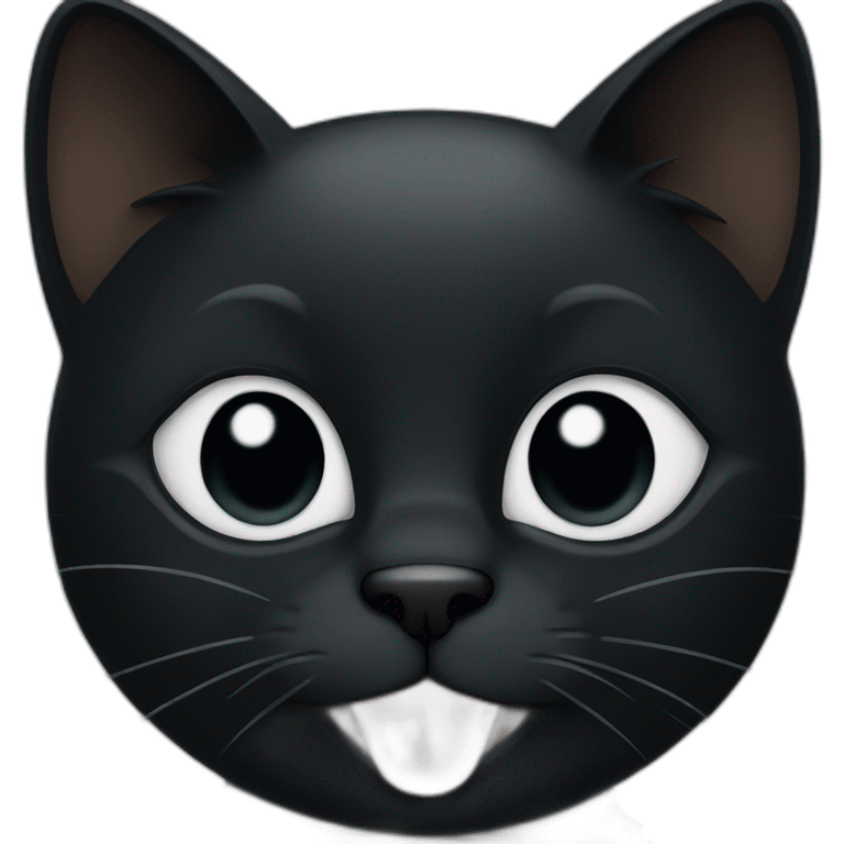 black cat emoji