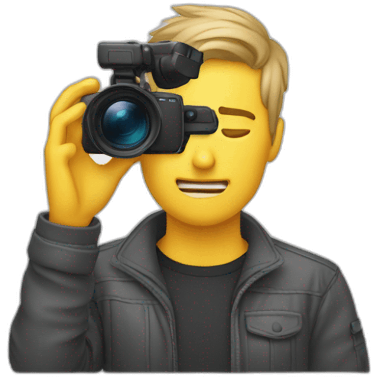 Videographer’s facepalm emoji