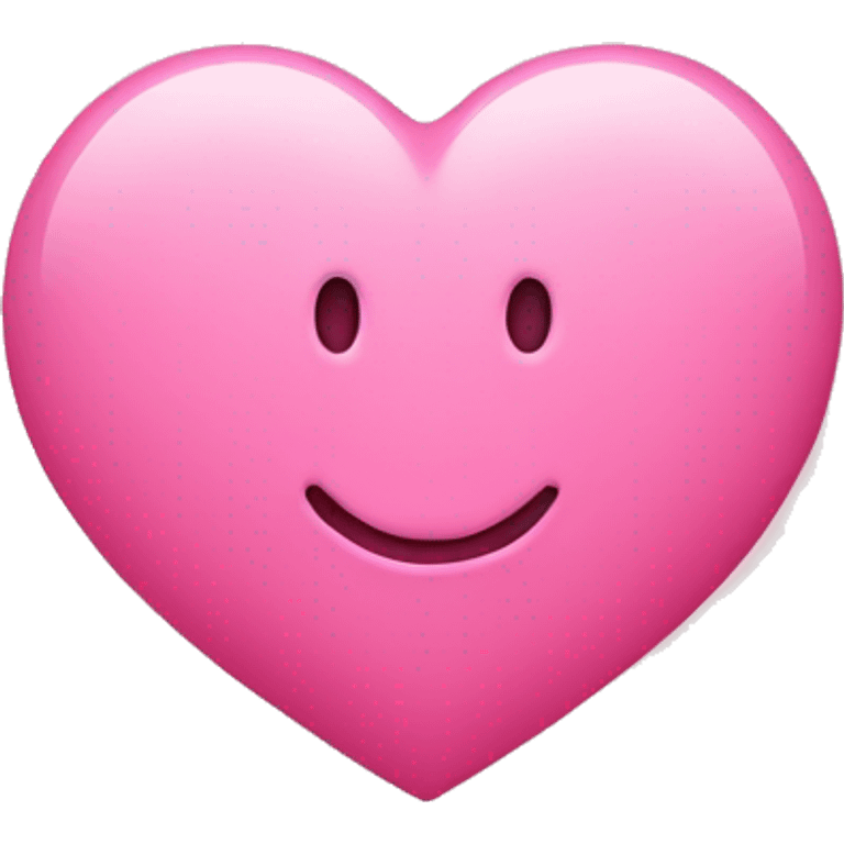 Pink heart wish initial E in it  emoji