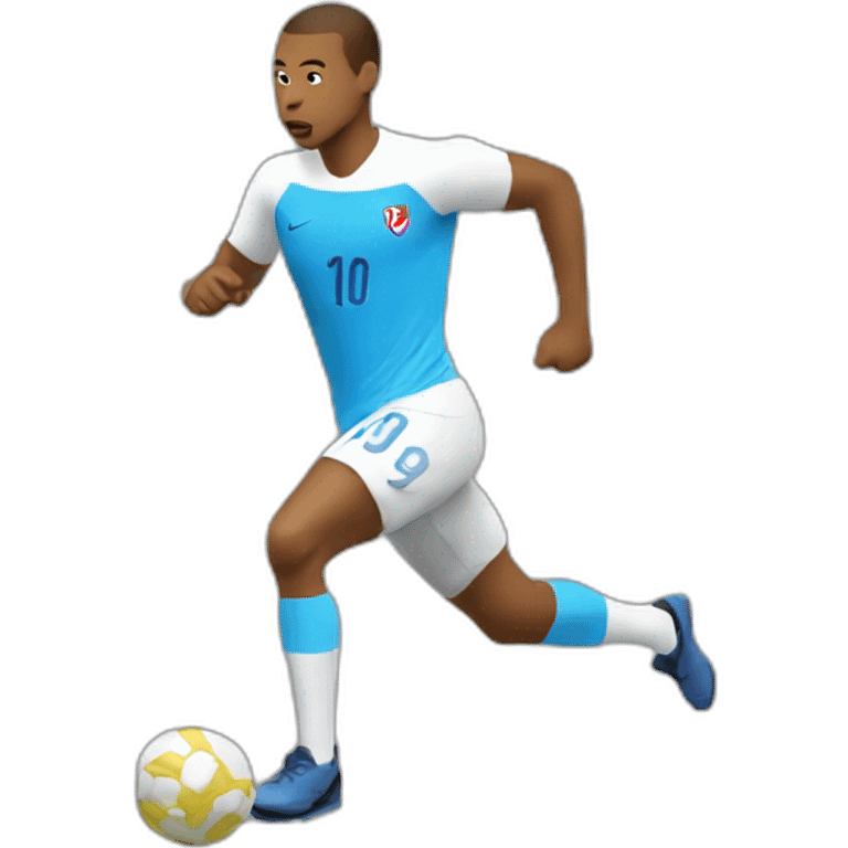 M'bappe run emoji