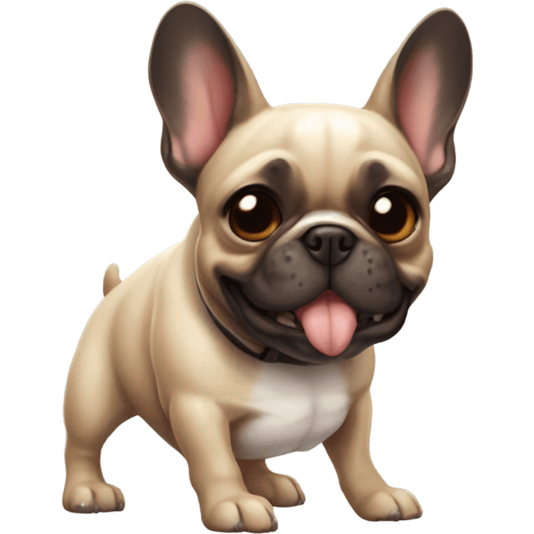 French bulldog  emoji