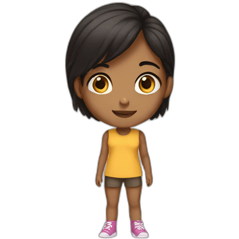 Short girl emoji