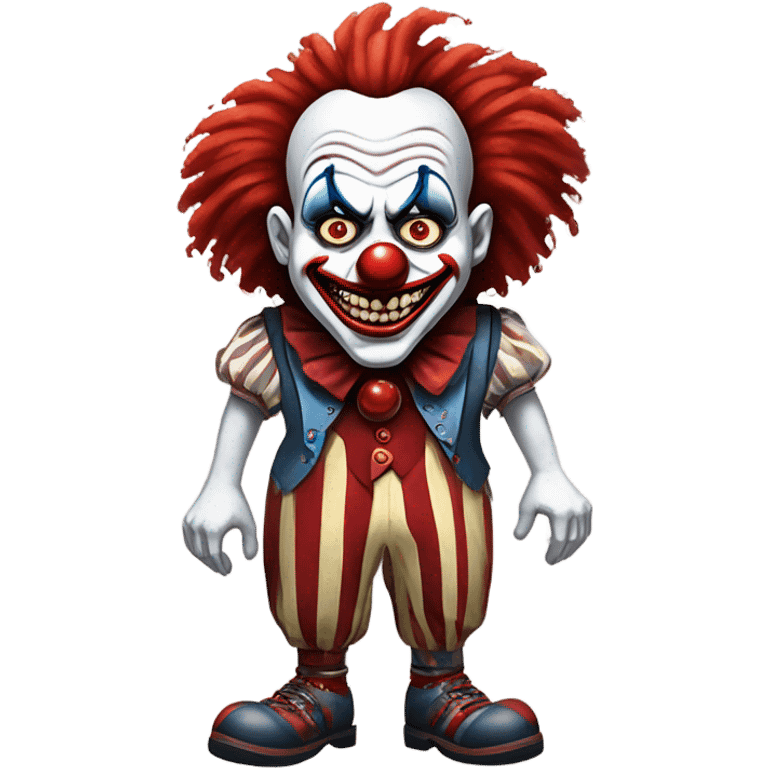 Demon clown emoji