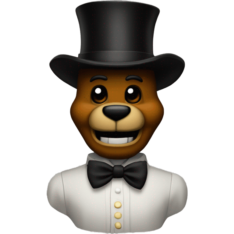 Freddy fazbear tophat emoji