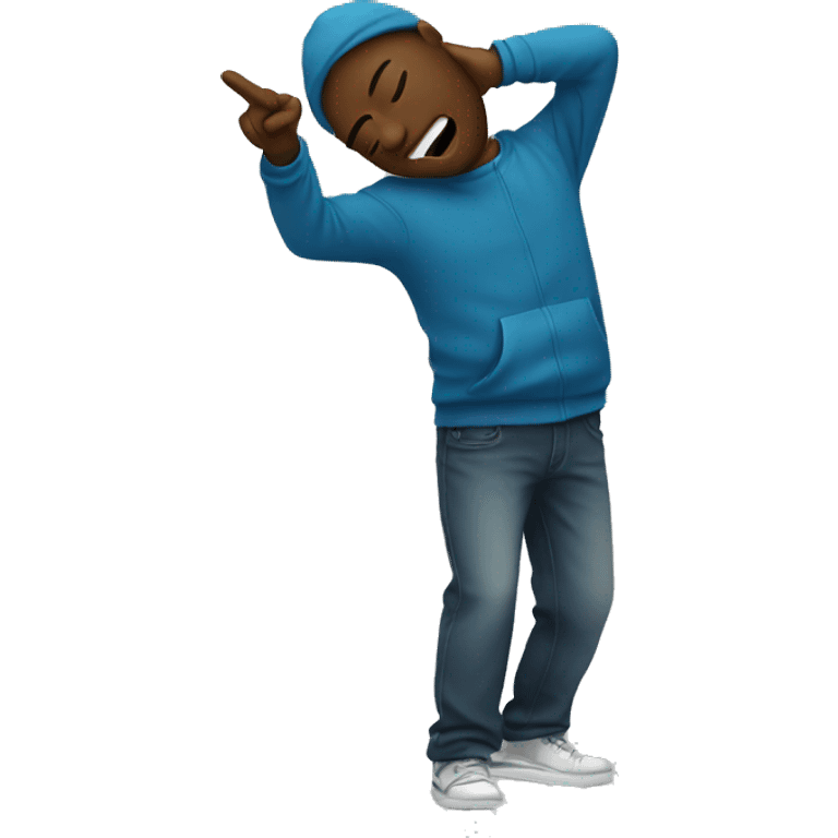 person dabbing emoji