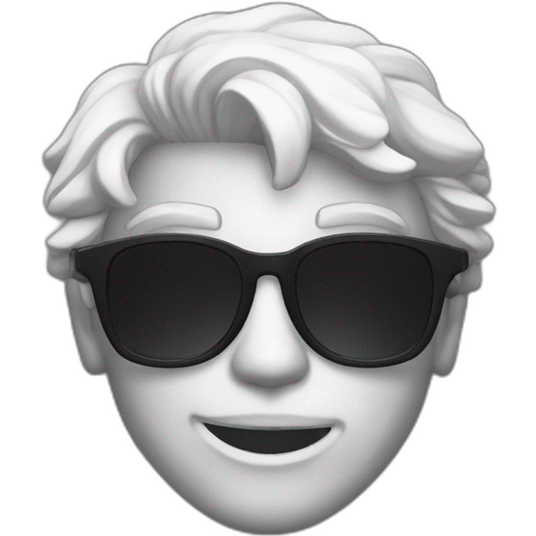 Margor Robbie in dark glasses emoji