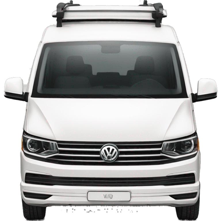 Volkswagen T6 2015 Braun weiß emoji