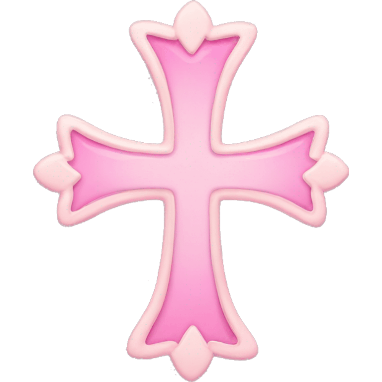 Pink Pastel Cross  emoji