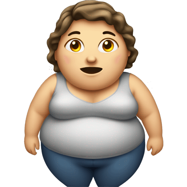 obese women emoji