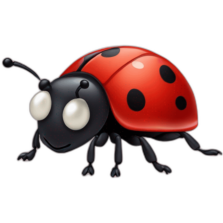 Lady bug emoji