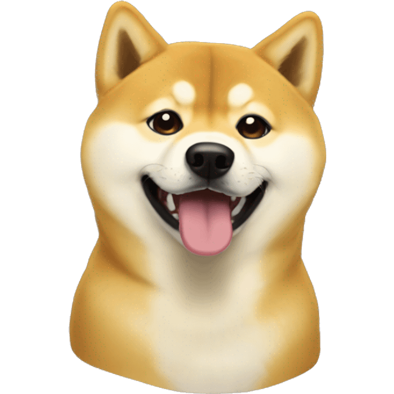  want a sticker in the style of the 'Doge (Shibe Doge)' meme. emoji