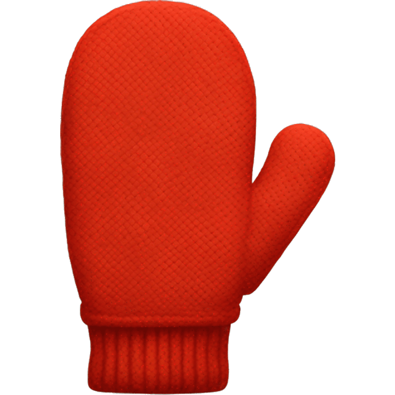 red mittens emoji