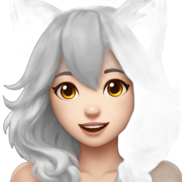 ahri human form from league of legends emoji