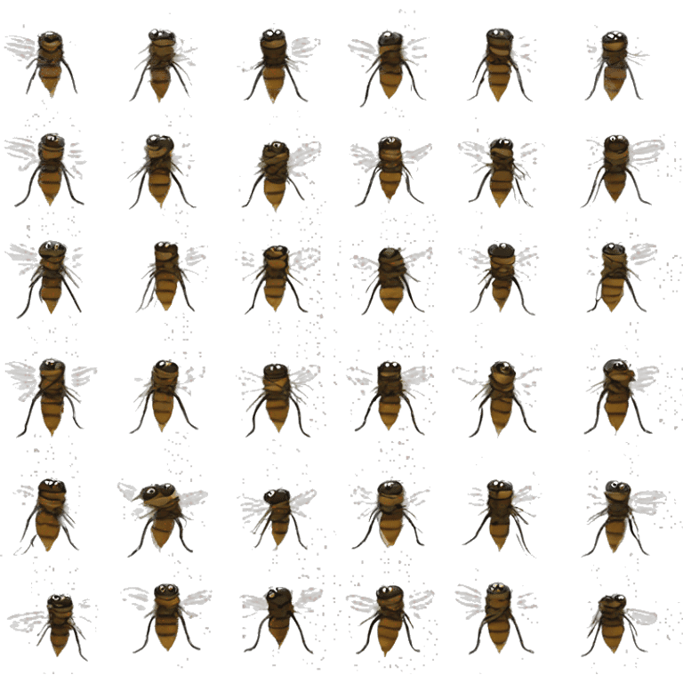 too many flies emoji