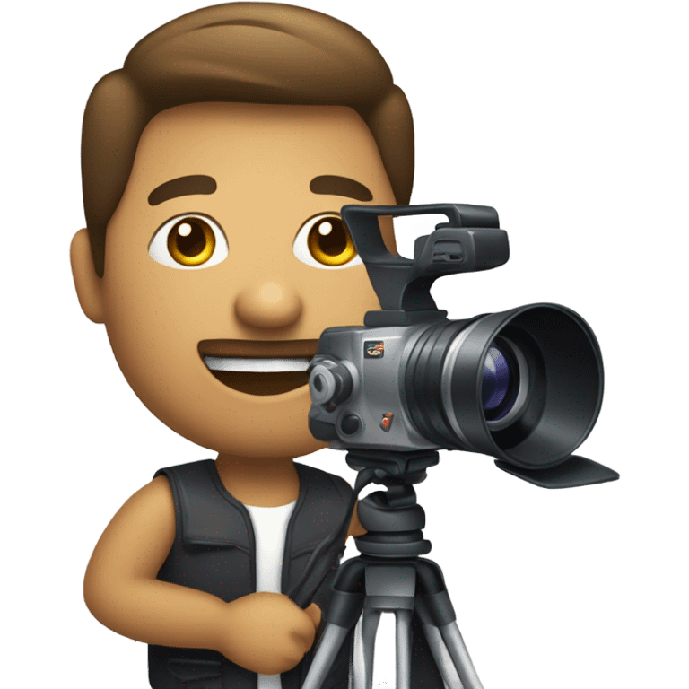 man making film emoji