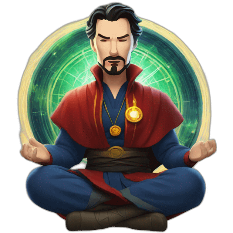 doctor strange meditate emoji