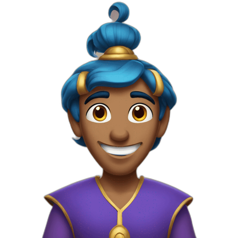 Aladdin disney genie emoji