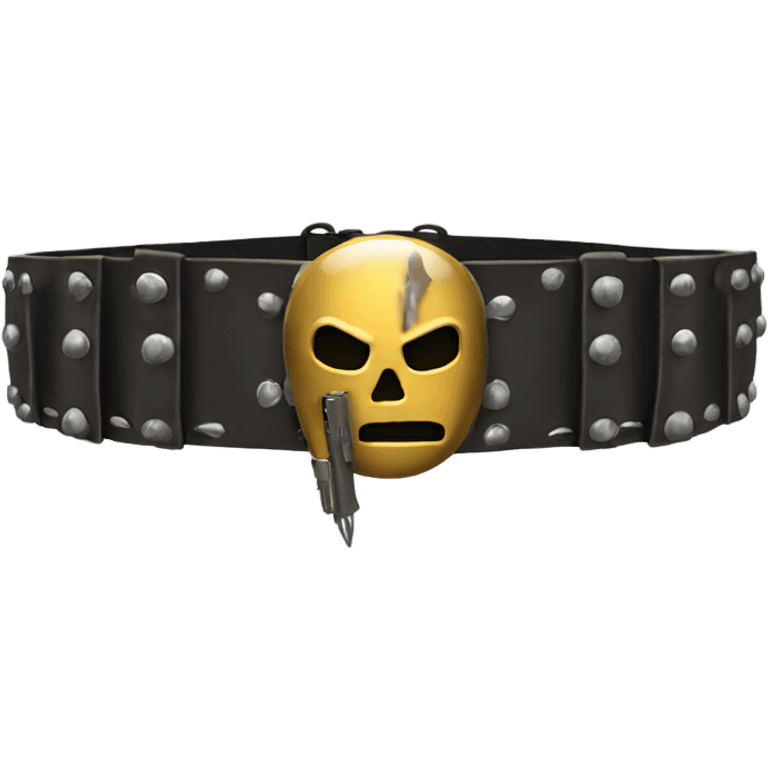 thrash bullet belt emoji