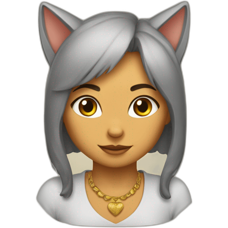 Kwai gato y mujer emoji