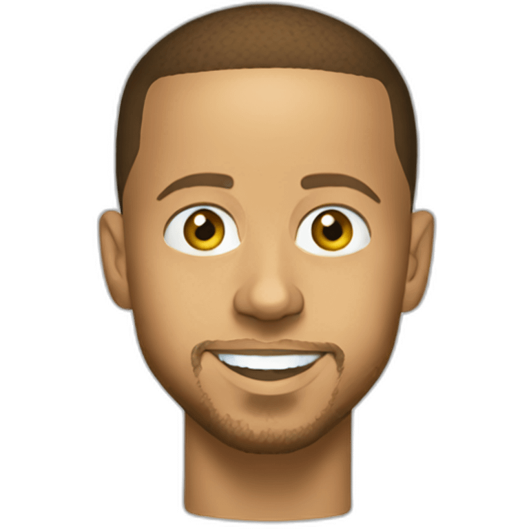 stephen curry head emoji