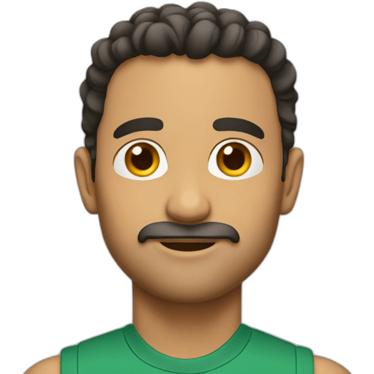 sergio-without-mustache emoji