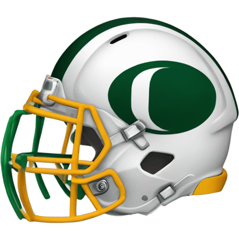 Oregon football helmet emoji