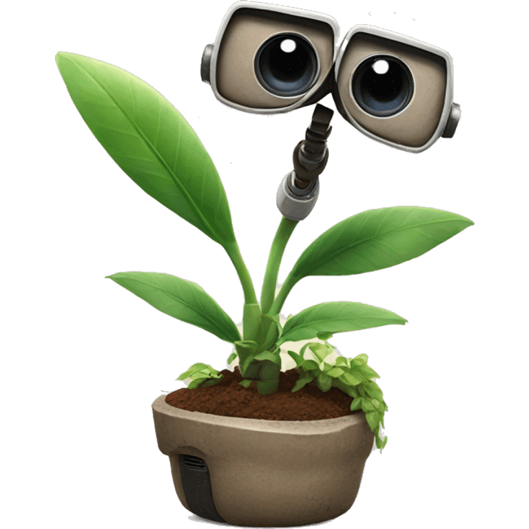 Wall-E's Plant emoji