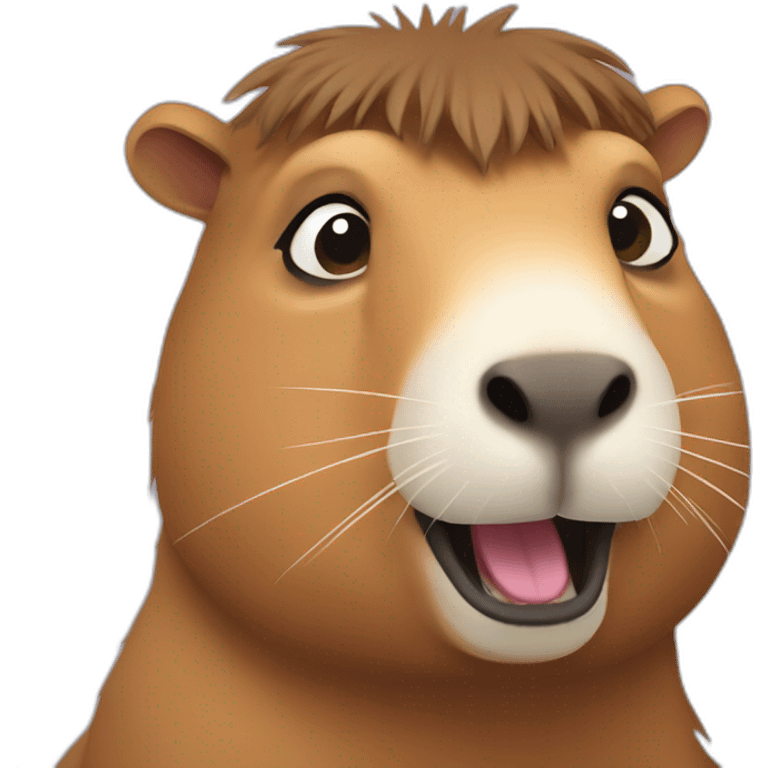 silly-capybara emoji