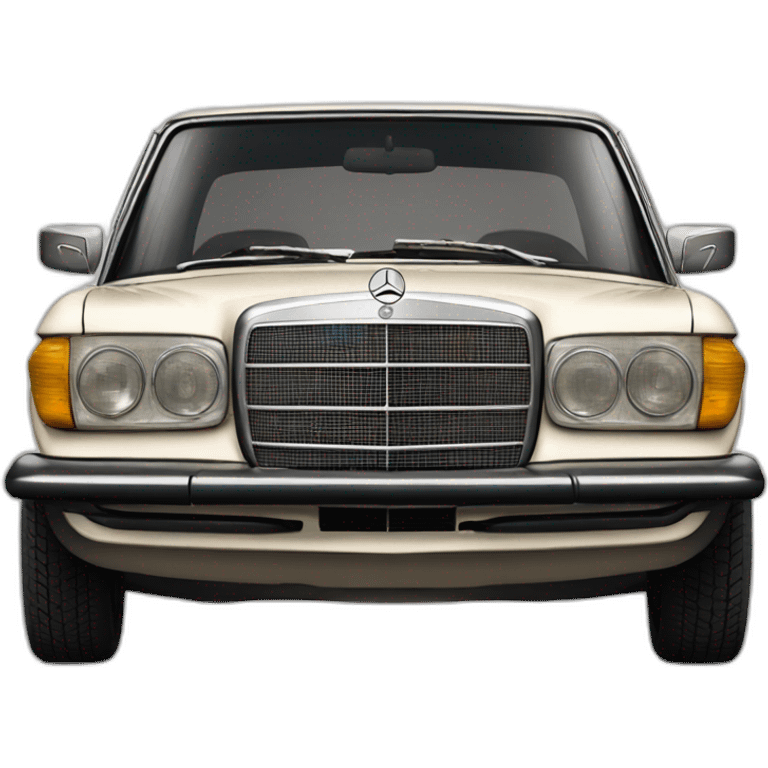 old mercedes benz w115 emoji