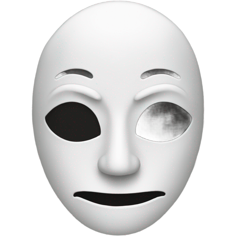 crying anonymous mask emoji