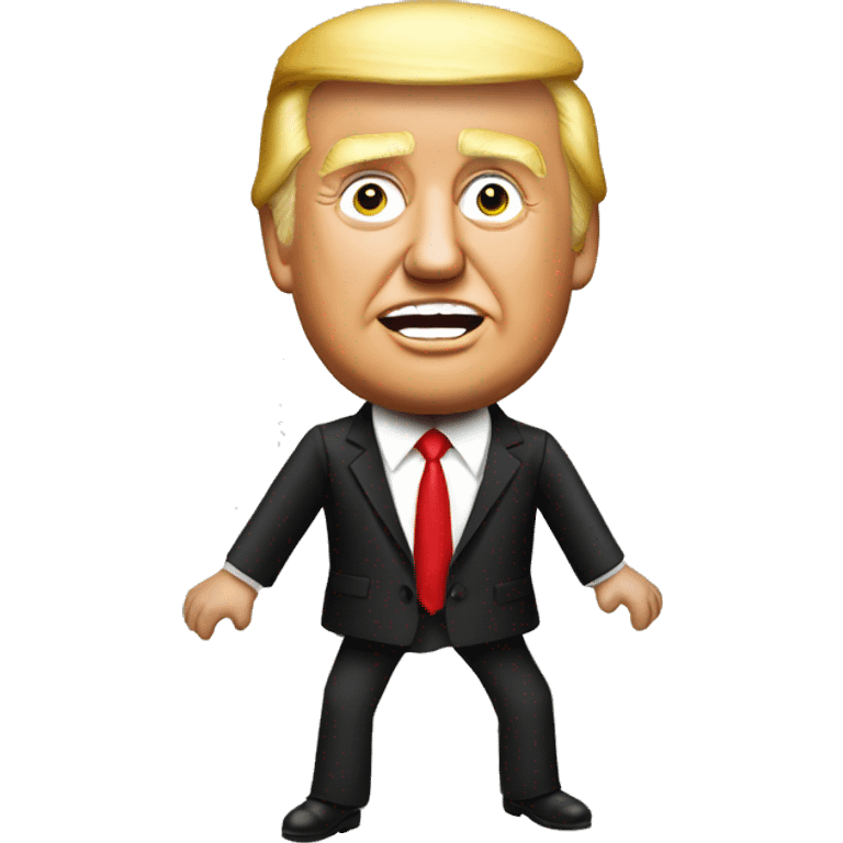  Donald Trump stick figure marionette emoji