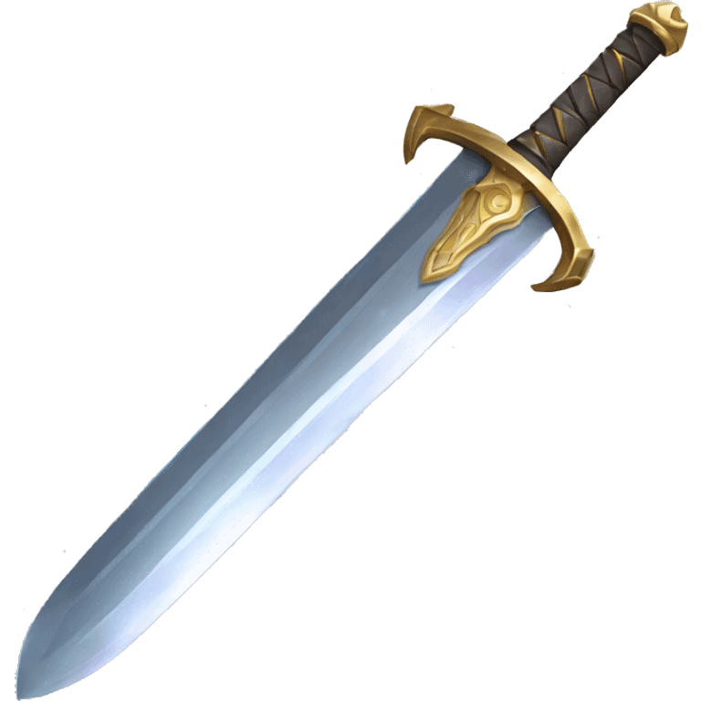 shiny sword emoji