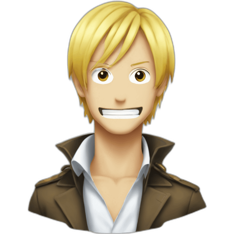 vinsmoke sanji head emoji