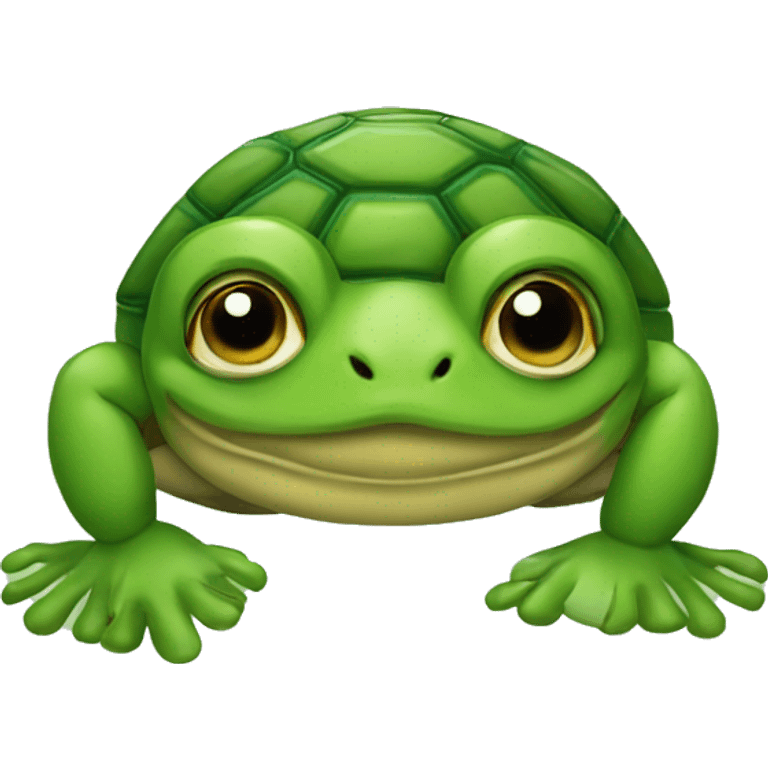 Frog and turtle club emoji